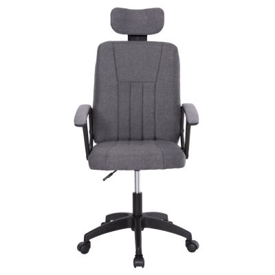 ОФИС СТОЛ NIMBLE HM1199.12 СИВ ПЛАТ-ЧЕРНА НАЙЛОНОВА КОНСТРУКЦИЯ И ОСНОВА 51x61x130Hcm.