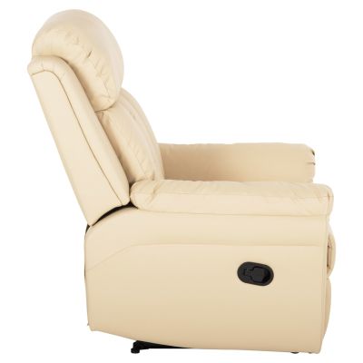 КРЕСЛО МАСАЖНО HAPPER HM9785.13 ЕКРЮ PU КОЖА 76x94x102Hcm.