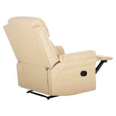 КРЕСЛО МАСАЖНО HAPPER HM9785.13 ЕКРЮ PU КОЖА 76x94x102Hcm.