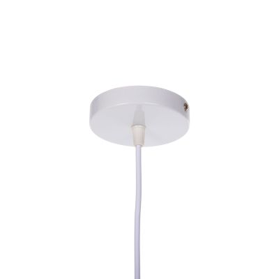 CEILING PENDANT LAMP HM4146 YELLOW METAL CAP Φ25x125Hcm.