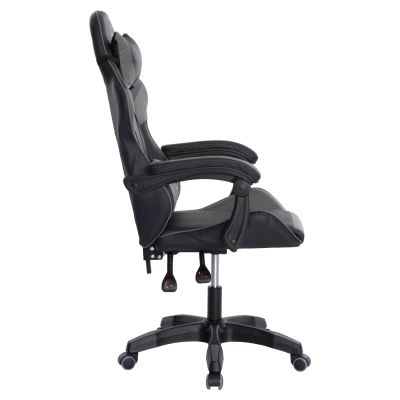 GAMING ARMCHAIR DARREN HM1203.10 BLACK-GREY PVC 60x60x120Hcm.