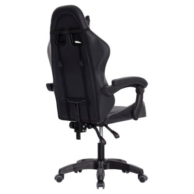 GAMING ARMCHAIR DARREN HM1203.10 BLACK-GREY PVC 60x60x120Hcm.