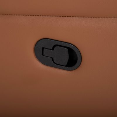 ARMCHAIR MASSAGE HAPPER HM9785.12 BROWN PU LEATHER 76x94x102Hcm.