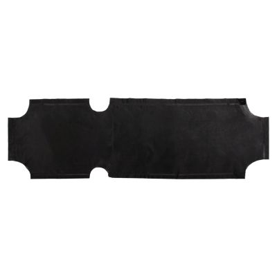 РЕЗЕРВЕН ТЕКСТИЛЕН ПОКРИВАЛ HM5072.90 600gr/m2 2x1 ЗА КЛАСИЧЕСКИ ШЕЗЛОНГИ В ЧЕРНО