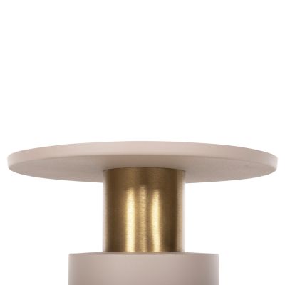 СТРАНИЧНА МАСА PUNJAB HM4239.03 МЕТАЛ В ЕКРЮ-ЗЛАТО/МЕСИНГ Φ36x47Hcm.