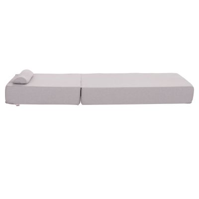SUNLOUNGER CUSHION KIHEI HM21094.01 OLEFIN IN LIGHT GREY WITH FOAM FILLING 198x70x20Hcm.