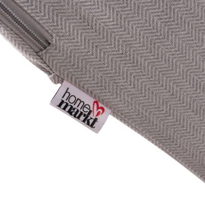 SUNLOUNGER CUSHION KIHEI HM21094.01 OLEFIN IN LIGHT GREY WITH FOAM FILLING 198x70x20Hcm.