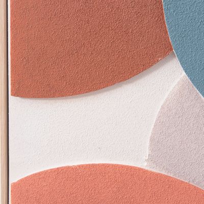 КАРТИНА 3D HM4543.02 С БЕЖОВА PS РАМКА-РЪЧНО ИЗРАБОТЕНИ ФОРМИ 60x4,5Χ90Hcm.