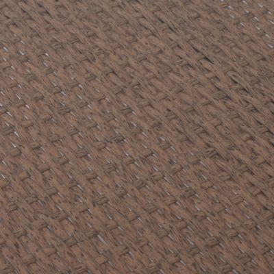 ΤΡΑΠΕΖΙ ΜΕΤΑΛΛΙΚΟ MINSK RATTAN ΜΠΕΖ ΚΑΦΕ HM5507.02 150x90x75 ек.