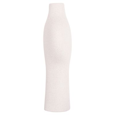 CERAMIC TABLE DECOR SERIES ARKEN HM4621.01 OFF WHITE WITH CRYSTALLISATION 18x8x32Hcm.