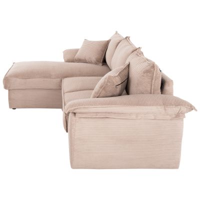 ЪГЛОВ (ЛЯВ) РАЗТЕГАТЕЛ С МЯСТО ЗА СЪХРАНЕНИЕ ALDO HM3276.01L БЕЖОВ ДАМАС 256x91-159x87Hcm.