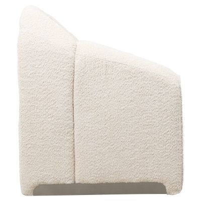 КРЕСЛО SPINER HM9599.06 ПЛАТ ОТ БУКЛЕ ЕКРЮ 81x64x74Hcm.