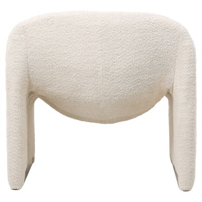 КРЕСЛО SPINER HM9599.06 ПЛАТ ОТ БУКЛЕ ЕКРЮ 81x64x74Hcm.