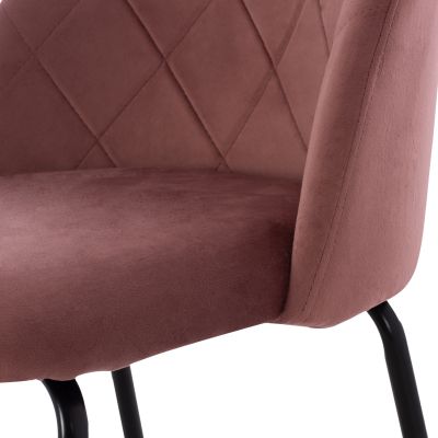 ΣΚΑΜΠΟ ODED ΜΕΣΑΙΟΥ ΥΨΟΥΣ HM8732.12 ΜΕ ΜΕΤΑΛΛΙΑ ΠΟΔΙΑ & ΒΕΛΟΥΔΟ ΣΑΠΙΟ ΜΗΛΟ 45x53x98 ек.