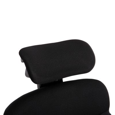 ОФИС СТОЛ CRONER HM1196.01 ЧЕРНА МРЕЖА-ЧЕРНА МЕТАЛНА ОСНОВА-НАЙЛОНОВА РАМКА 58x50x120Hcm.