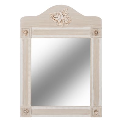 Mirror Melody HM7009.02 white/grey patina 56Χ77.50