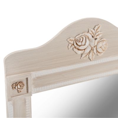 Mirror Melody HM7009.02 white/grey patina 56Χ77.50