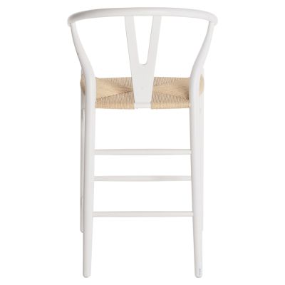 БАР СТОЛ BRAVE ОБГРАБАЛКА ОТ БУК, ПОЛУКРЪГЛА HM9405.03 48x53x100H cm.