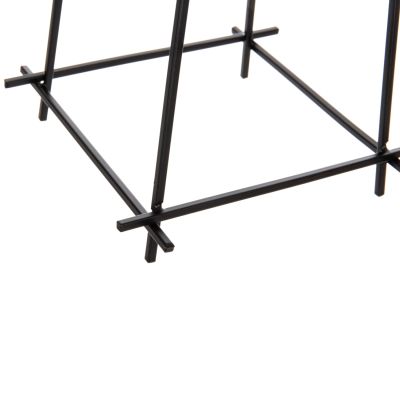 CEILING PENDANT LAMP HM4085 METAL FRAME CAP 17x17x128Hcm.