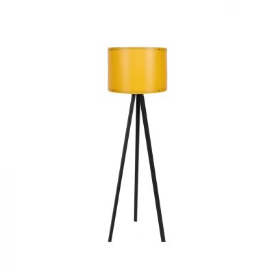 FLOOR LAMP IN BLACK AND YELLOW HM7272.12 Φ38x145cm