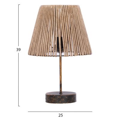 ΦΩΤΙΣΤΙΚΟ ΕΠΙΤΡΑΠΕΖΙΟ HM7489.02 ΣΕ ΦΥΣΙΚΟ ΧΡΩΜΑ 25x39 εκ.