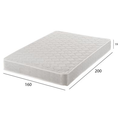 MATTRESS WITH CONTINUOUS SPRING HM669.06 DOUBLE-SIDED 160x200cm.