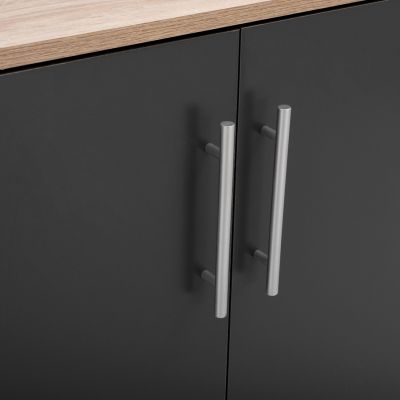 Shoe cabinet wooden HM2206.04 Sonama Grey 60x40,5x80 cm.