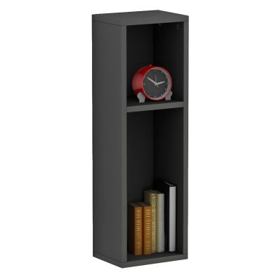 WALL BEDSIDE STAND BONEN HM9070.20 MELAMINE IN GREY 20x15x65Hcm.