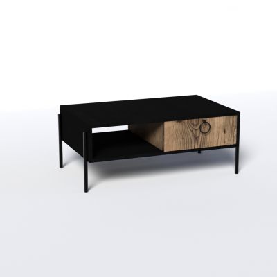 ΤΡΑΠΕΖΙ ΣΑΛΟΝΙΟΥ ΜΑΥΡΟ ΚARΥΔΙ HM9247.04 90x56x37,5 ек.