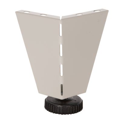 REPLACEMENT LEGS HM6093 SET 4PCS WITH HEIGHT ADJUSTERS-10Hcm-FOR METAL WARDROBES