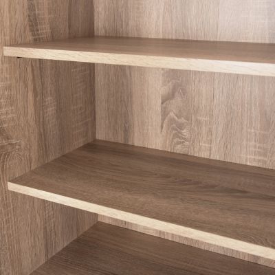 ШКАФ ЗА ОБУВКИ CLUSE HM2403.20 МЕЛАМИН В ЦВЯТ ДЪБ СОНАМА 60Χ37Χ186,5Hcm.