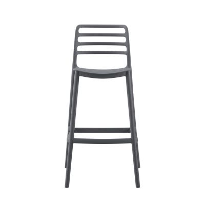 БАР СТОЛ ПОЛИПРОПИЛЕН СИВ HM6099.03 СИВ 37,2x50x101,5Hcm.