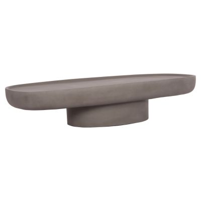 COFFEE TABLE DESSY HM18153.03 FIBER CEMENT IN GREY--151x66x30Hcm.