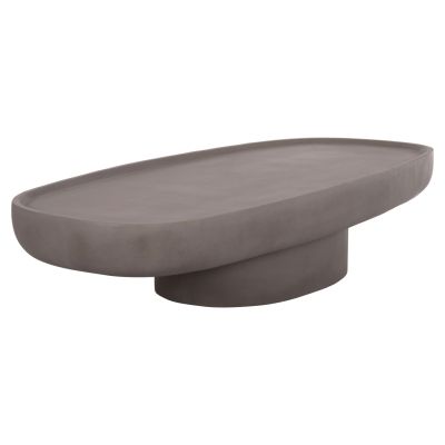 COFFEE TABLE DESSY HM18153.03 FIBER CEMENT IN GREY--151x66x30Hcm.