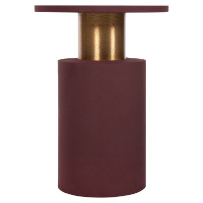 ПОМОЩНА МАСА PUNJAB HM4240.06 МЕТАЛ В ТУХЛА-ЧЕРВЕНО-ЗЛАТО/МЕСИНГ Φ30.5x42Hcm.