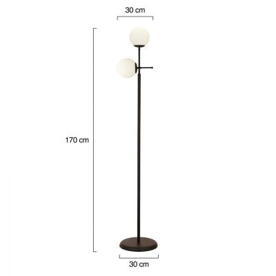 ΦΩΤΙΣΤΙΚΟ ΔΑΠΕΔΟΥ ΜΕΤΑΛΛΙΚΟ ΜΑΥΡΟ HM7431.01 30x170cm