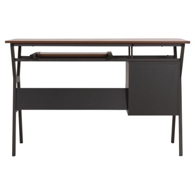 Бюро HM2130.03, сиво-орех, 120X60X76