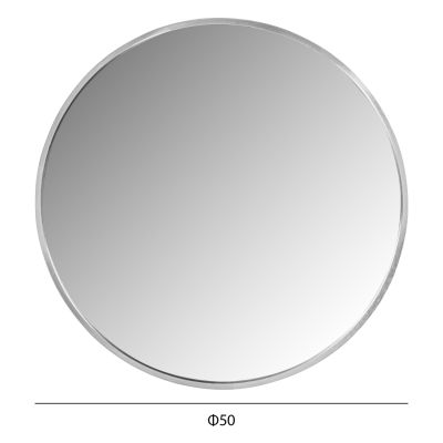 ОГЛЕДАЛО КРЪГЛО -СРЕБРИСТО Φ50x3см.