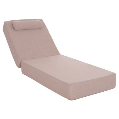 SUNLOUNGER CUSHION KIHEI HM21094.02 OLEFIN IN BEIGE WITH FOAM FILLING 198x70x20Hcm.