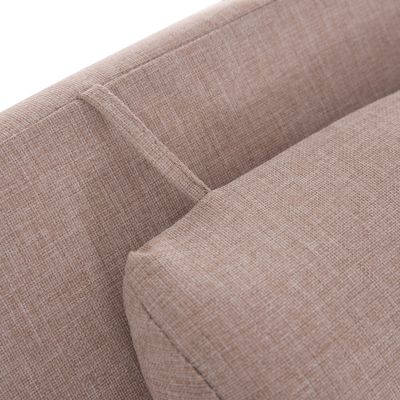 SUNLOUNGER CUSHION KIHEI HM21094.02 OLEFIN IN BEIGE WITH FOAM FILLING 198x70x20Hcm.