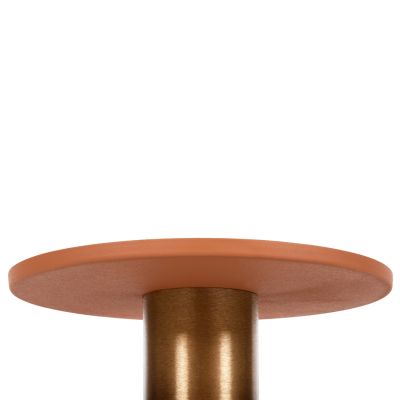 ПОМОЩНА МАСА PUNJAB HM4239.08 МЕТАЛ В ОРАНЖЕВО-ЗЛАТНО/МЕСИНГ Φ36x47Hcm.