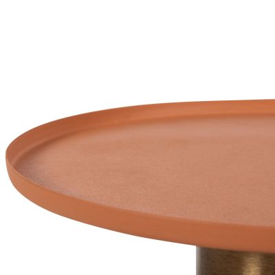 ПОМОЩНА МАСА PUNJAB HM4239.08 МЕТАЛ В ОРАНЖЕВО-ЗЛАТНО/МЕСИНГ Φ36x47Hcm.