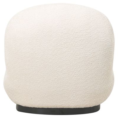 КРЕСЛО BEANY HM9591.06 ЕКРЮ МАТЕРИАЛ БУКЛЕ 85x82x77Hсм.