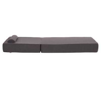 SUNLOUNGER CUSHION KIHEI HM21094.03 OLEFIN IN DARK GREY WITH FOAM FILLING 198x70x20Hcm.
