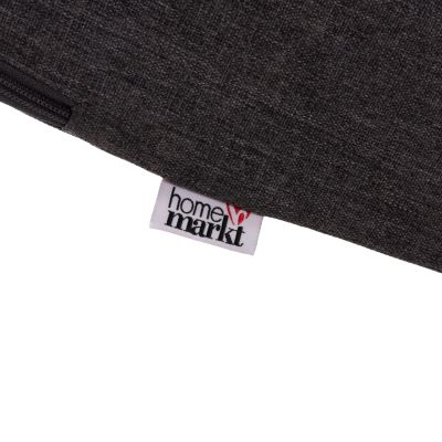 SUNLOUNGER CUSHION KIHEI HM21094.03 OLEFIN IN DARK GREY WITH FOAM FILLING 198x70x20Hcm.
