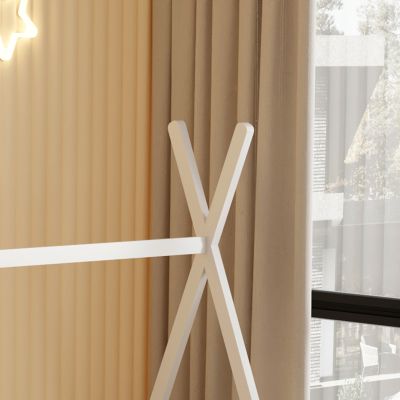 BED FOR KIDS MUNK HM681.03 t.MONTESSORI SOLID PINE WOOD IN WHITE FOR MATTRESS 190x90cm.