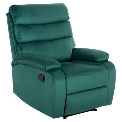 КРЕСЛО RELAX YASUMU HM9783.03 КИПАРИСНО ЗЕЛЕНО КАДИФЕ 80x93x100Hcm.