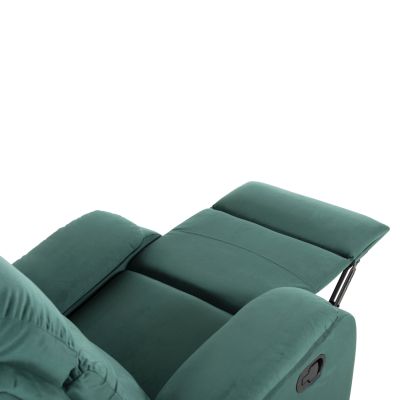 КРЕСЛО RELAX YASUMU HM9783.03 КИПАРИСНО ЗЕЛЕНО КАДИФЕ 80x93x100Hcm.