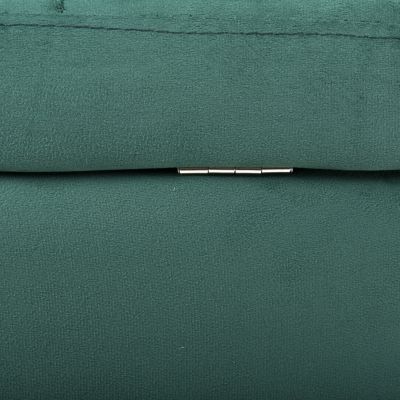 STOOL-CHEST PUNK HM279.13 CYPRESS GREEN VELVET 90x50x52H cm.