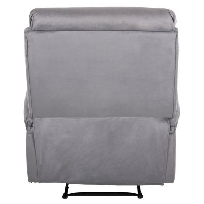 МАСАЖНО КРЕСЛО YASUMU HM9784.01 СИВО КАДИФЕ 80x93x100Hcm.
